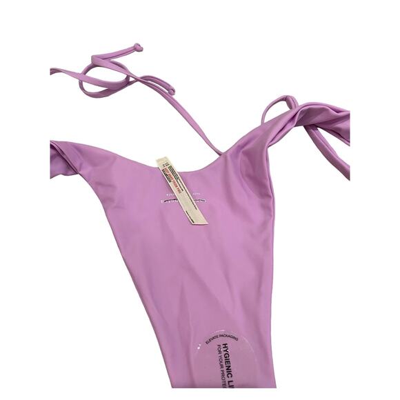 Free People Mare Perpetua The Essential One Piece Light Purple Swimsuit Size XL - Picture 7 of 9